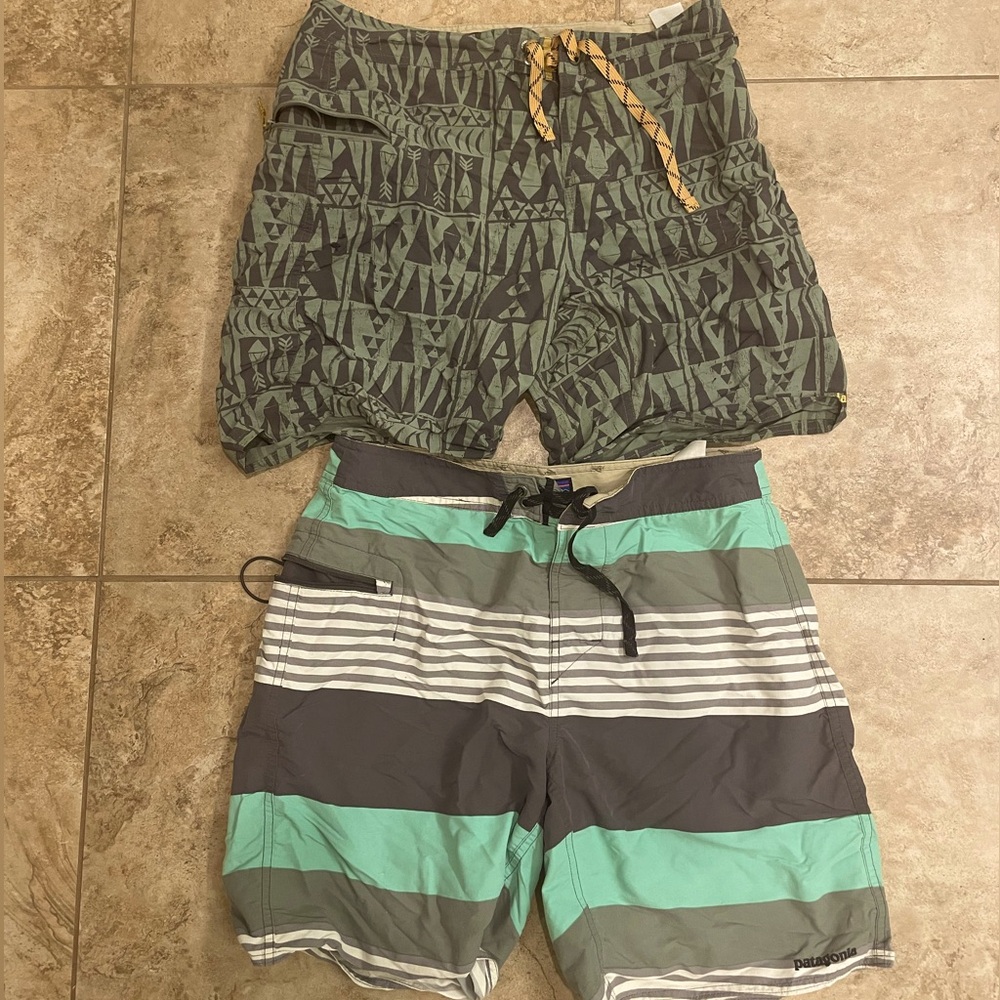 Patagonia board shorts bundle of 2